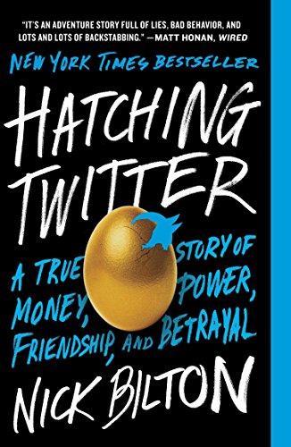 Book cover: Hatching Twitter